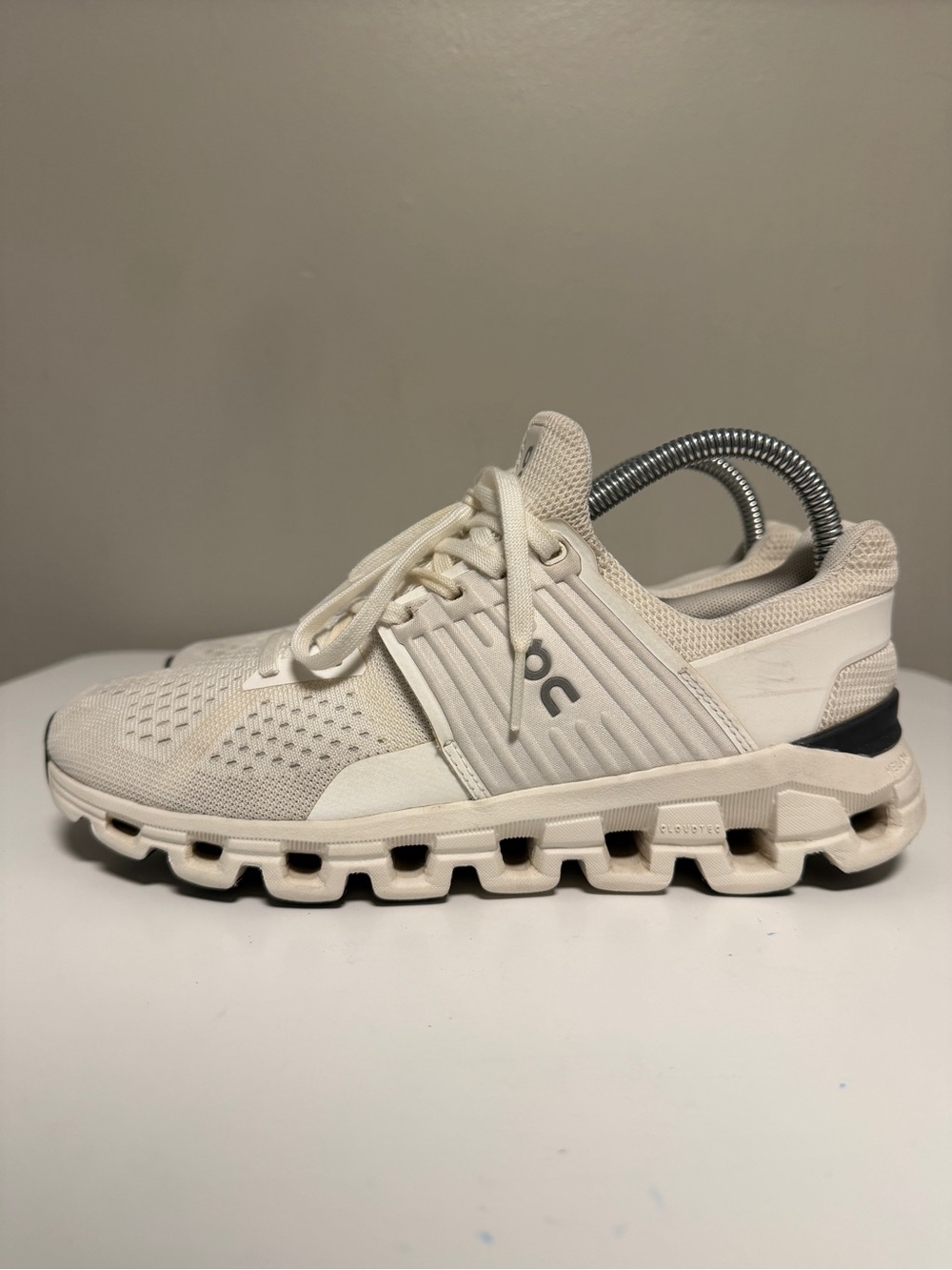 On Running Cloudswift All White Sneakers 41.98923 Womens US 7.5 UK 5.5